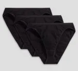 Rio-Slip Schiesser Essential triple pack - black – view 2