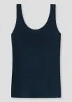 Women Top Schiesser Long Life Soft - night blue – view 2
