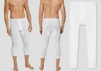 Long Johns 3/4 Original Double Rib