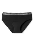 2-Pack Women's menstruation midi briefs SCHIESSER Secret Care - black – view 2