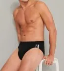3-Pack of Men's Rio Briefs SCHIESSER 95/5 - black – view 2