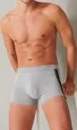 3-Pack Men's Boxer Briefs SCHIESSER 95/5 - gray striped – view 4