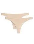 2-Pack Women's Thong SCHIESSER 95/5 - sand – view 3