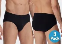 3er Pack Herren Supermini SCHIESSER 95/5 - schwarz