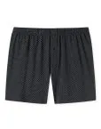 Men's Boxers SCHIESSER Cotton Casuals - black dotted – view 3