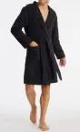 Herren Bademantel SCHIESSER Essentials - anthrazit – Ansicht 2