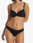 Underwire Bra SCHIESSER Pure Cotton - black – view 3
