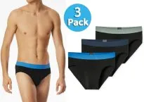 3-Pack Men's Rio-Briefs SCHIESSER 95/5 - black