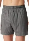 2-Pack SCHIESSER Boxer Shorts Multipacks for Men -black + grey – view 2