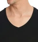 Men's T-shirt SCHIESSER Premium Modal – black – view 4