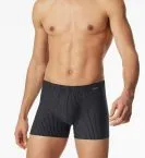 Men's Boxer Briefs SCHIESSER Pure Micro - black striped – view 2