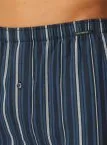 2-Pack SCHIESSER Boxer Shorts Multipacks for Men -blue + black-white – view 4