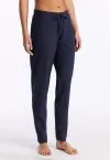 SCHIESSER Women's Mix+Relax Cuffed Lounge Trousers - Dark Blue – view 2