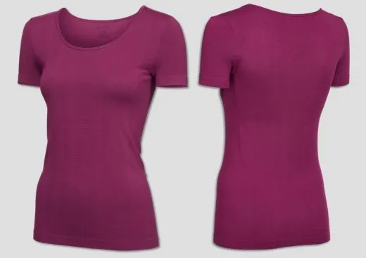 Ladies Shirt 1/2 SCHIESSER Active Mesh Bamboo - red berry Ladies Shirt 1/2 SCHIESSER Active Mesh Bamboo - red berry