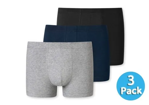 3-Pack of Men's Boxer Briefs SCHIESSER 95/5 - multicolor 9 3-Pack of Men's Boxer Briefs SCHIESSER 95/5 - multicolor 9
