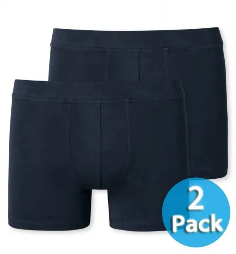 2-Pack Boxer briefs for boys Schiesser 95/5 - midnight blue