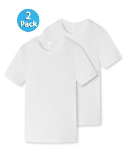2-Pack Boys T-Shirts SCHIESSER 95/5 2-Pack Boys T-Shirts SCHIESSER 95/5