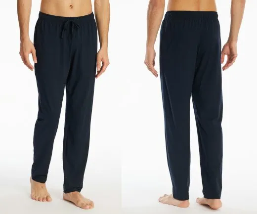 SCHIESSER Men's Long Pyjama Pants Mix+Relax - Dark blue SCHIESSER Men's Long Pyjama Pants Mix+Relax - Dark blue