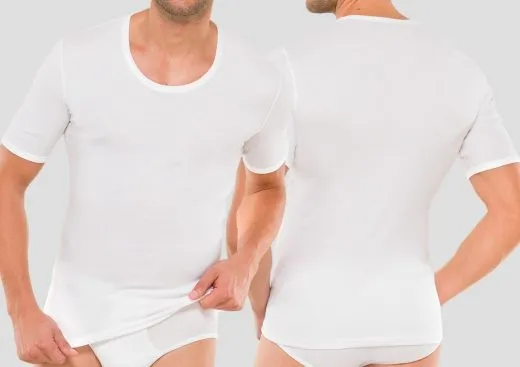 Shirt 1/2 Cotton Essentials Fine Rib Shirt 1/2 Cotton Essentials Fine Rib