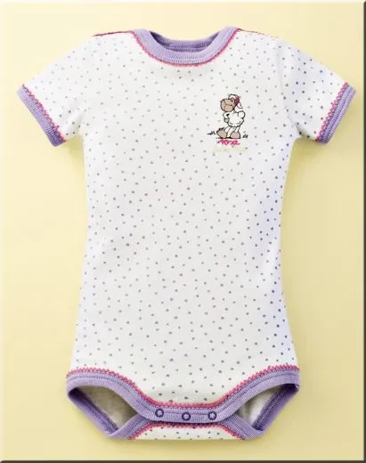 Baby Body 1/2 Schiesser Jolly Rosa